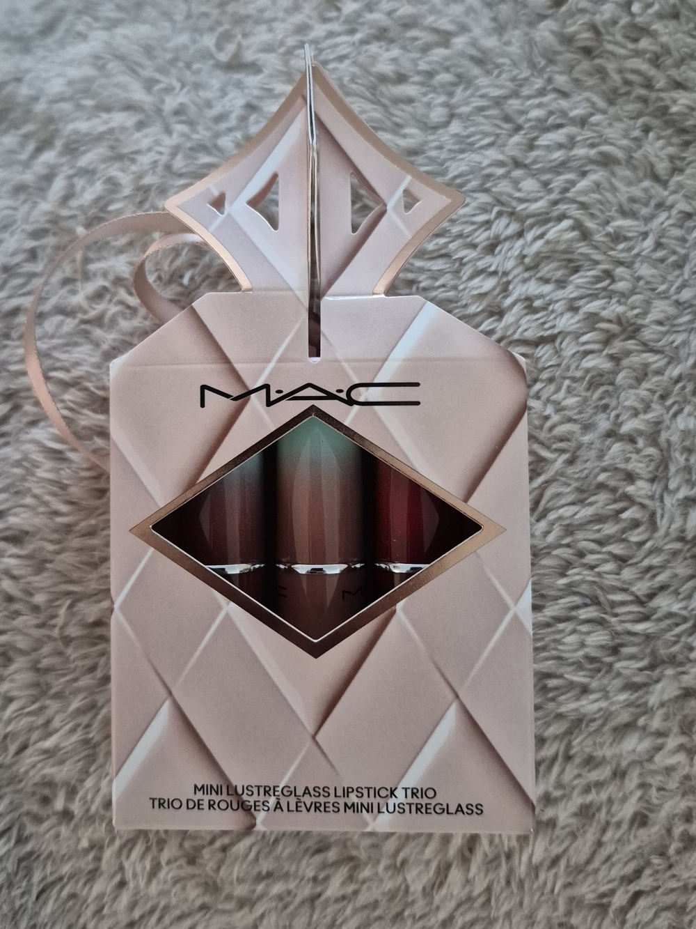 MAC Mini Lustreglass Lipstick Trio